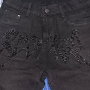Baggy black pants Waist 29